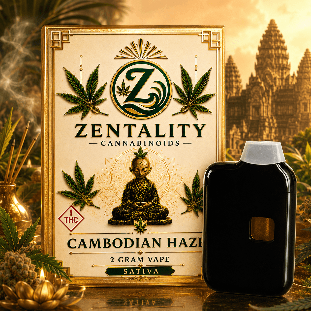 2 Gram All In One | Cambodian Haze (S)