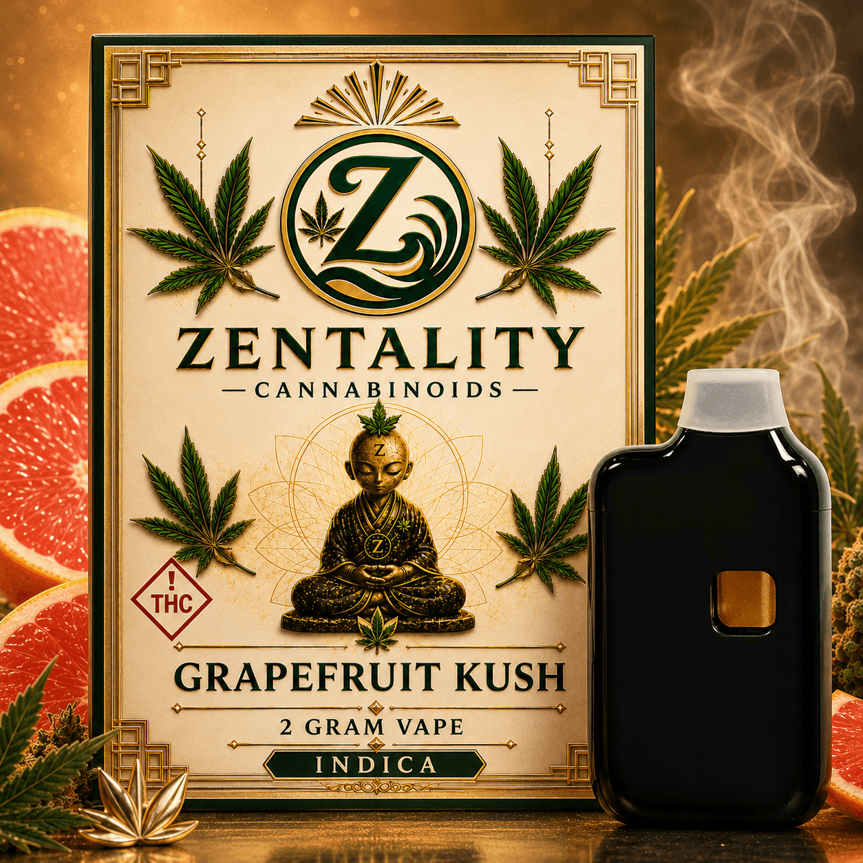 2 Gram All In One | Grapefruit Kush (I)